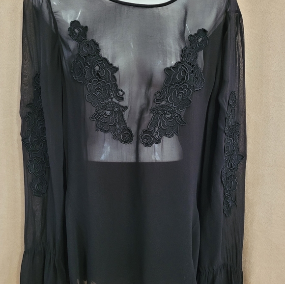 Sheer blouse M - Picture 3 of 6
